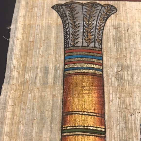 NEW KING TUT ART PRINT ON LINEN LIKE FABRIC FROM LACMA - HIGH QUALITY - Picture 6 of 7